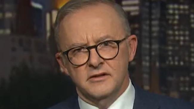 Opposition leader Anthony Albanese has hit back at criticisms of his performance during the election in a heated live interview. Image: ABC