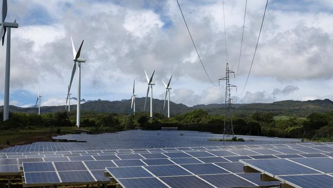 Solar and wind will be everywhere. File picture: Richard BOUHET / AFP)