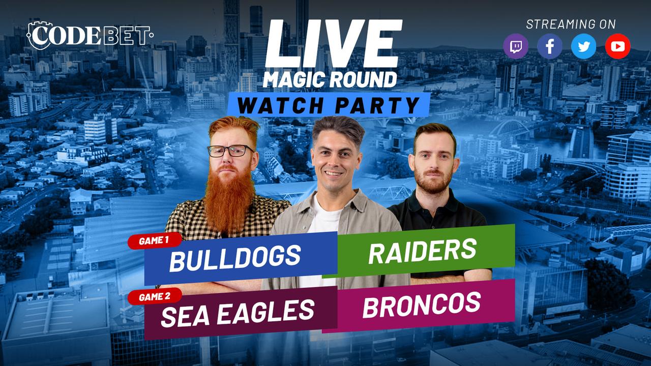 CODE Bet NRL Magic Round Live Stream Daily Telegraph