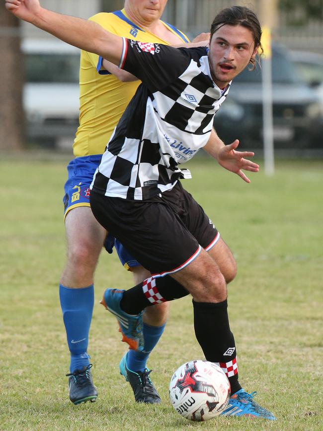 Oskar Dillon playing for Gold Coast Knights this year. Picture: Mike Batterham