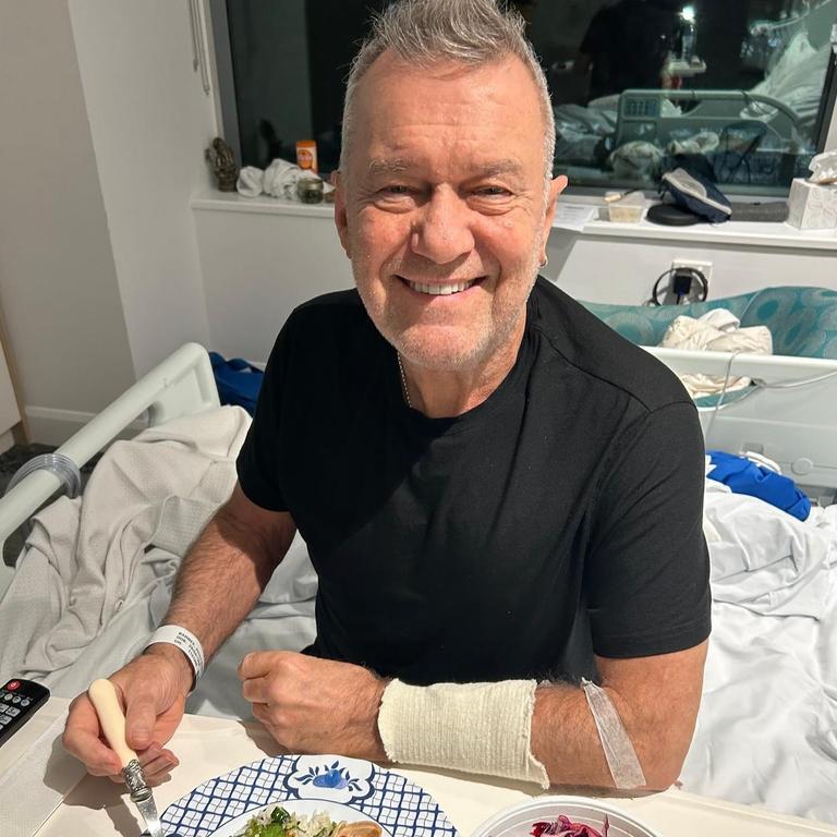 The rocker has spent a lot of time in hospital over the past two years. Picture: Instagram.