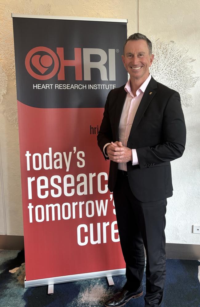 Duncan Armstrong is now an ambassador for the Heart Research Institute.