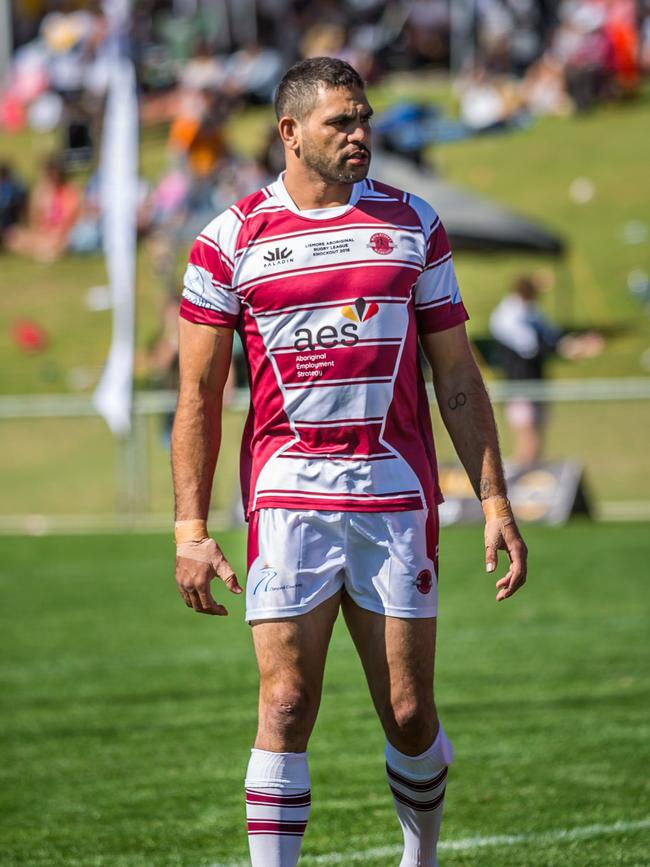 Greg Inglis was named captain of the Australian team while he was in Dubbo for the Koori Knockout. Picture: Darkeye Photography