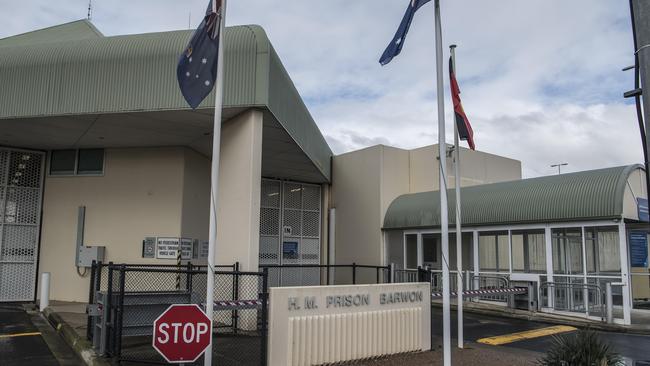 Officers at Barwon Prison are on the lookout for tags related to a new prison gang. Picture: Jason Edwards