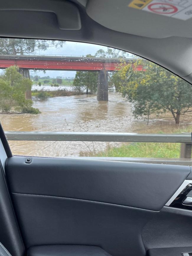 Lachlan Jarrod captured the Moe River between Darnum and Yarragon as he was on his way home from work on Monday morning.