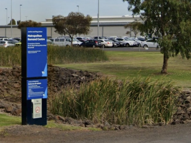 A man has died following a fire at the Metropolitan Remand Centre in Melbourne's west. Picture: Supplied