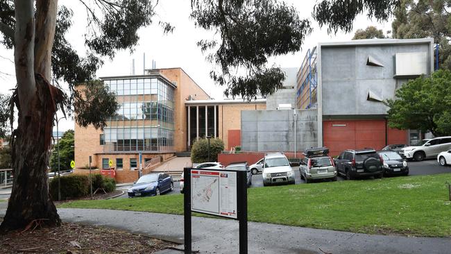 UTAS Sandy Bay campus signage. Picture: Nikki Davis-Jones