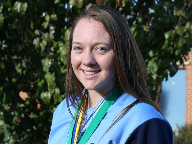 Local Sports Star nominee (Liverpool Leader) Breanna Evans of Hinchinbrook.