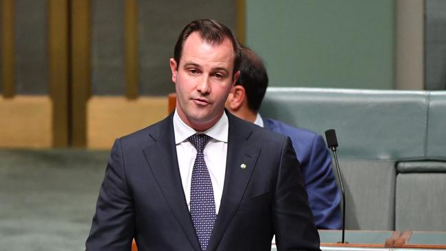 Liberal member for Sturt James Stevens. Photo: AAP Image/Mick Tsikas