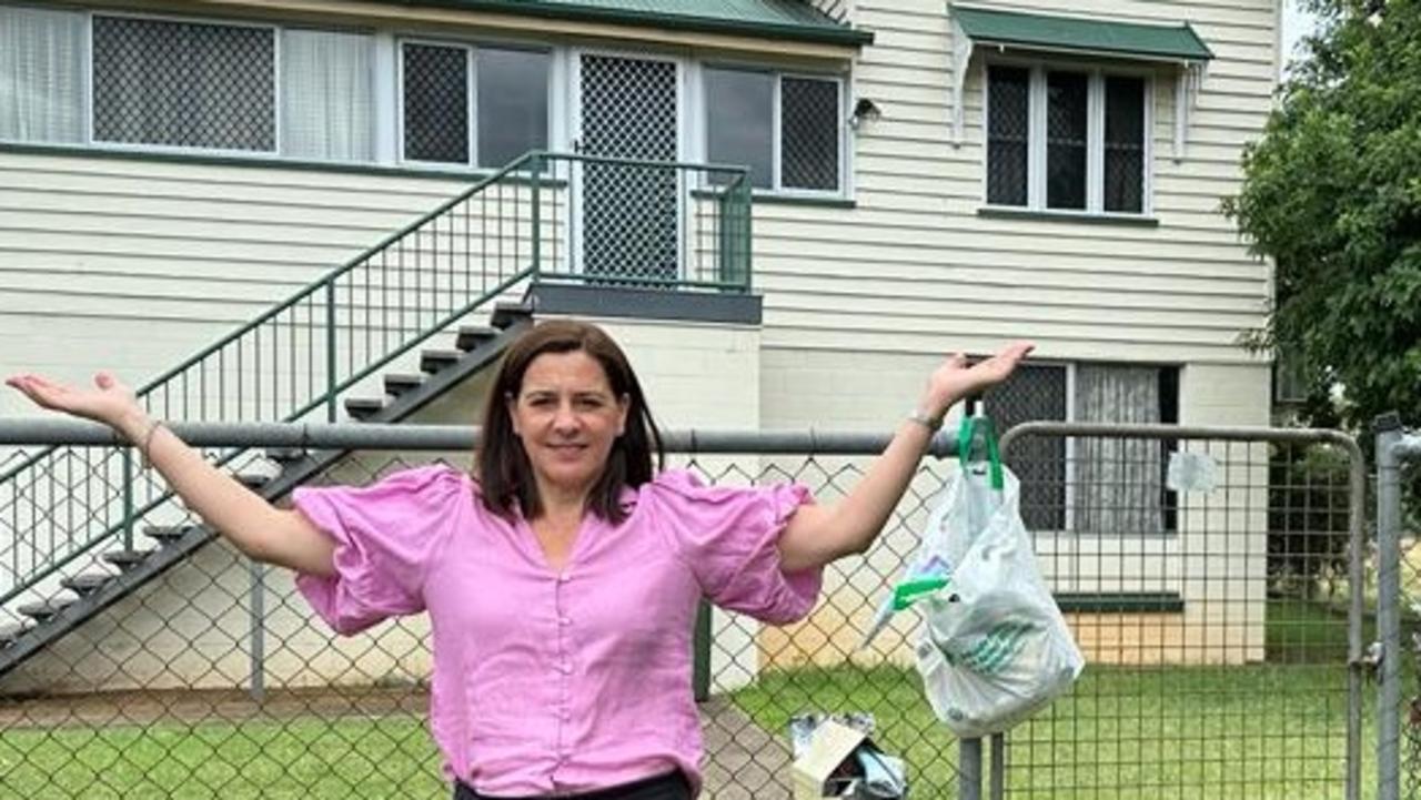 Deb Frecklington has questioned why a government-owned rental property has been left vacant for nearly three years during a housing and cost of living crisis.