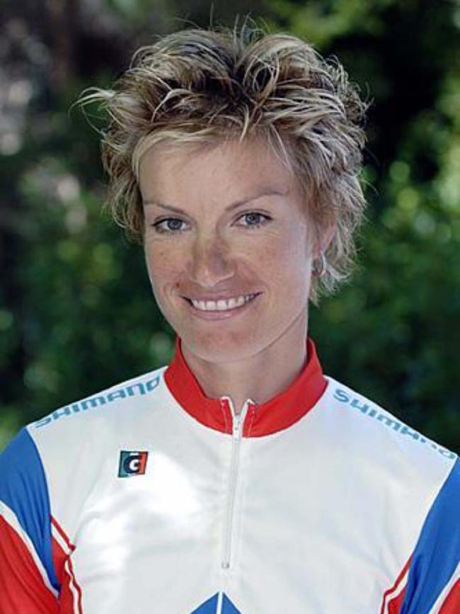 Amy Gillett, who was tragically killed in 2005 during a training ride with the Australian women’s cycling team. Picture: Supplied