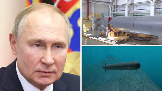 Russia’s new underwater ‘tsunami’ torpedos have been completed.