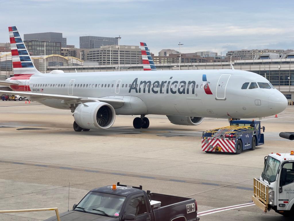 The erratic behaviour occurred aboard American Airlines Flight 1774 from Dallas, Texas, to Charlotte, North Carolina, between July 6 and 7, 2021. Picture: Daniel Slim / AFP