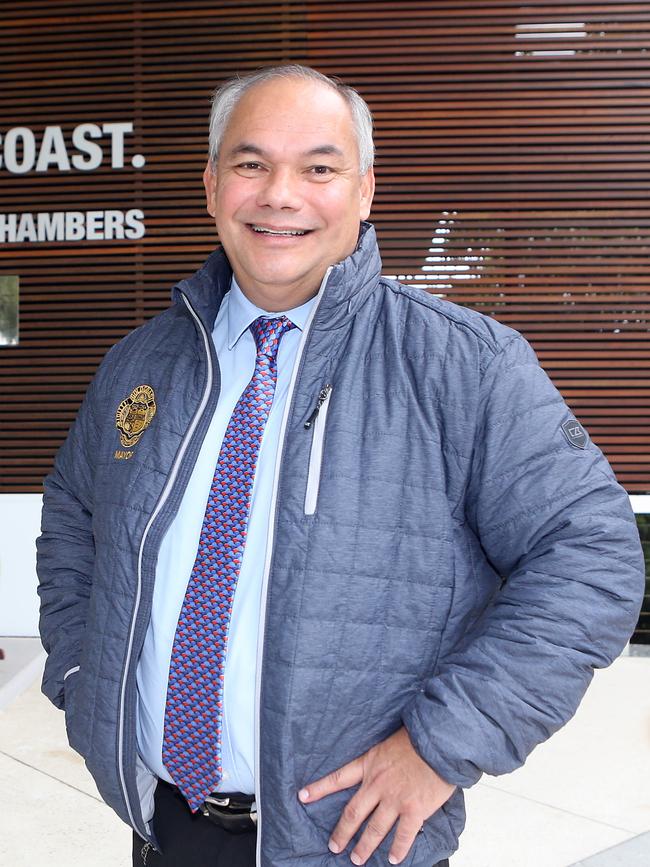 Gold Coast Mayor Tom Tate says his city will take on the Commonwealth Games - if they get federal funding. Picture: Richard Gosling