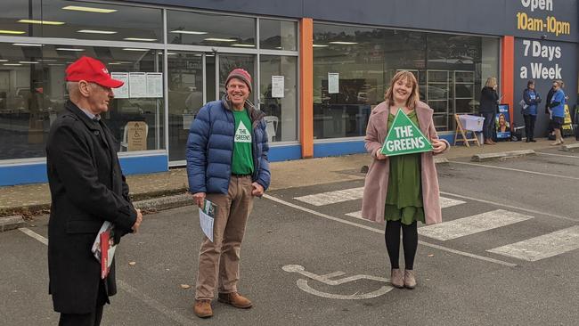 The Greens out early in northern Tasmania. Photo: Alex Treacy