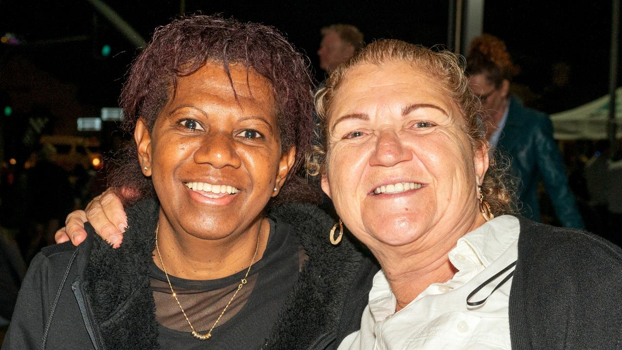 Carol Bovey and Samantha Ambrym at 2023 Riverside Festival – official opening of Red Dog Riverfront Saturday July 1 2023. Picture: Michaela Harlow