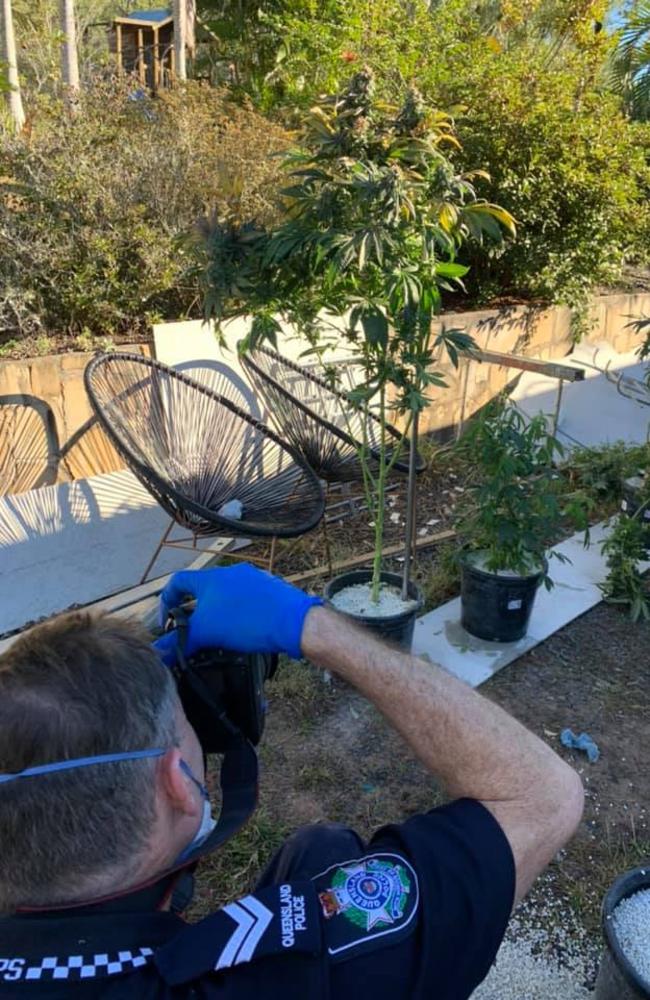 Ipswich police drug bust. Picture: QPS