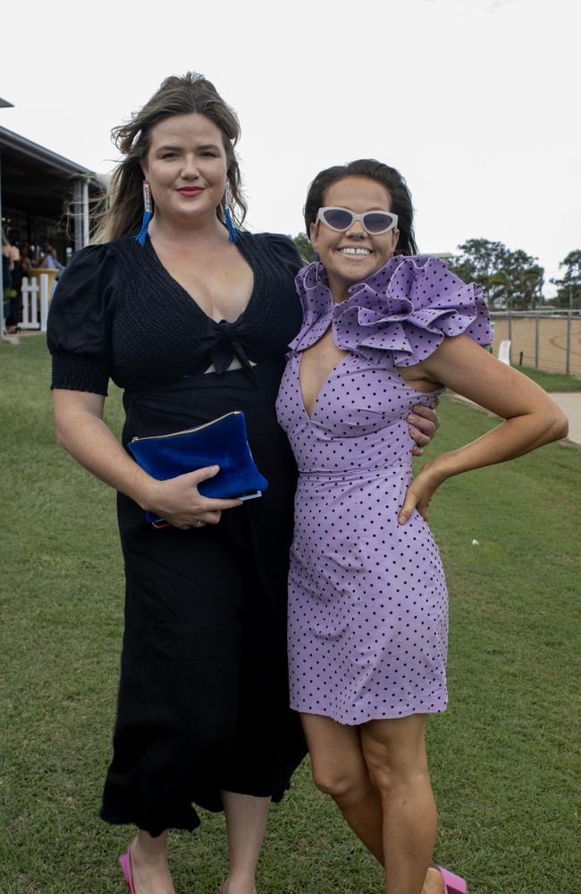 Emily and Rose at the Bundaberg Catholic Schools Race Day.