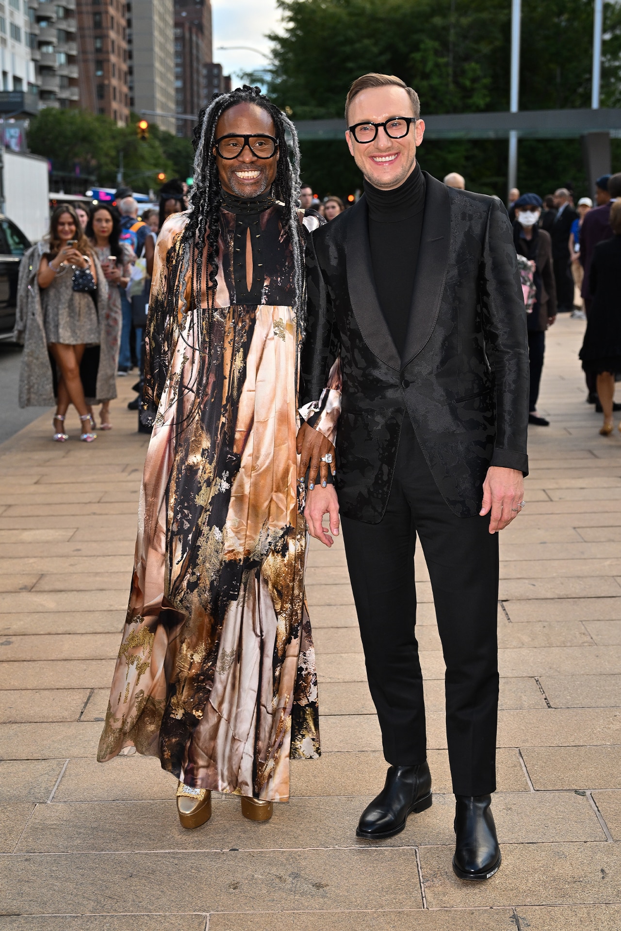 <p>Billy Porter and Adam Smith</p>