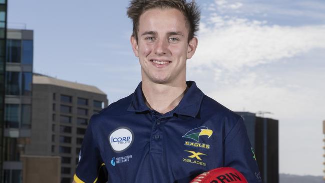 Jackson Mead is the son of former Port Adelaide player Darren Mead. Picture: Simon Cross