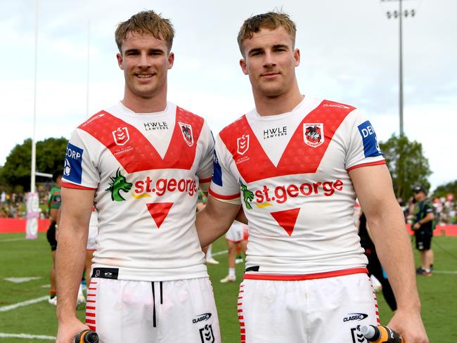 Ryan and Toby Couchman. Picture: NRL Photos