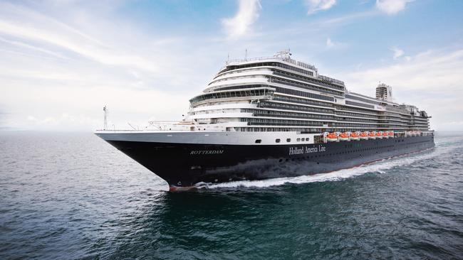 Holland America’s new ship Rotterdam.