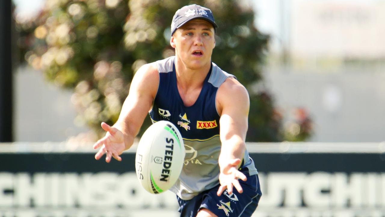 Cowboys playmaker Scott Drinkwater has a connection with the Knights. Picture: Cowboys Media