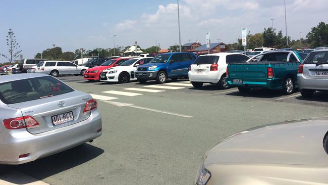 Parking is at a premium at Weinam Creek where many island residents need to leave their cars for more than three days. Picture: Judith Kerr