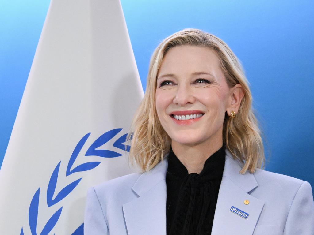 Australian actress, and Ambassador of UNHCR goodwill, Cate Blanchett was ‘named dropped’ by Epstain, court documents claim. Picture: AFP