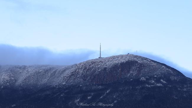 Got up around 6am to take some shots of kunanyi / Mt Wellington before the clouds rolled in. Photo: Richard Siu Photography