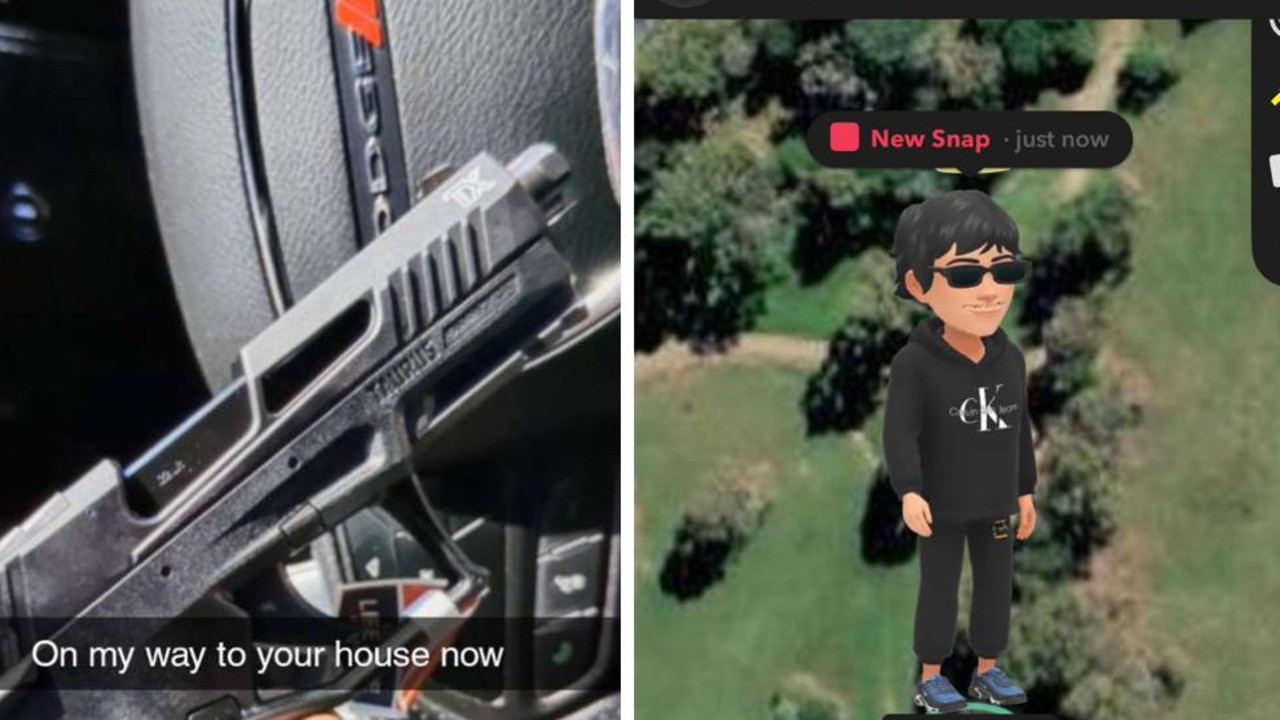 Boys threatened with gun, violence in chilling Snapchat message