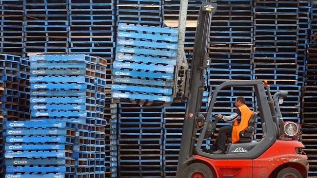 Brambles will spend hundreds of millions of dollars to modernise its pallets business and pivot to the digital world.