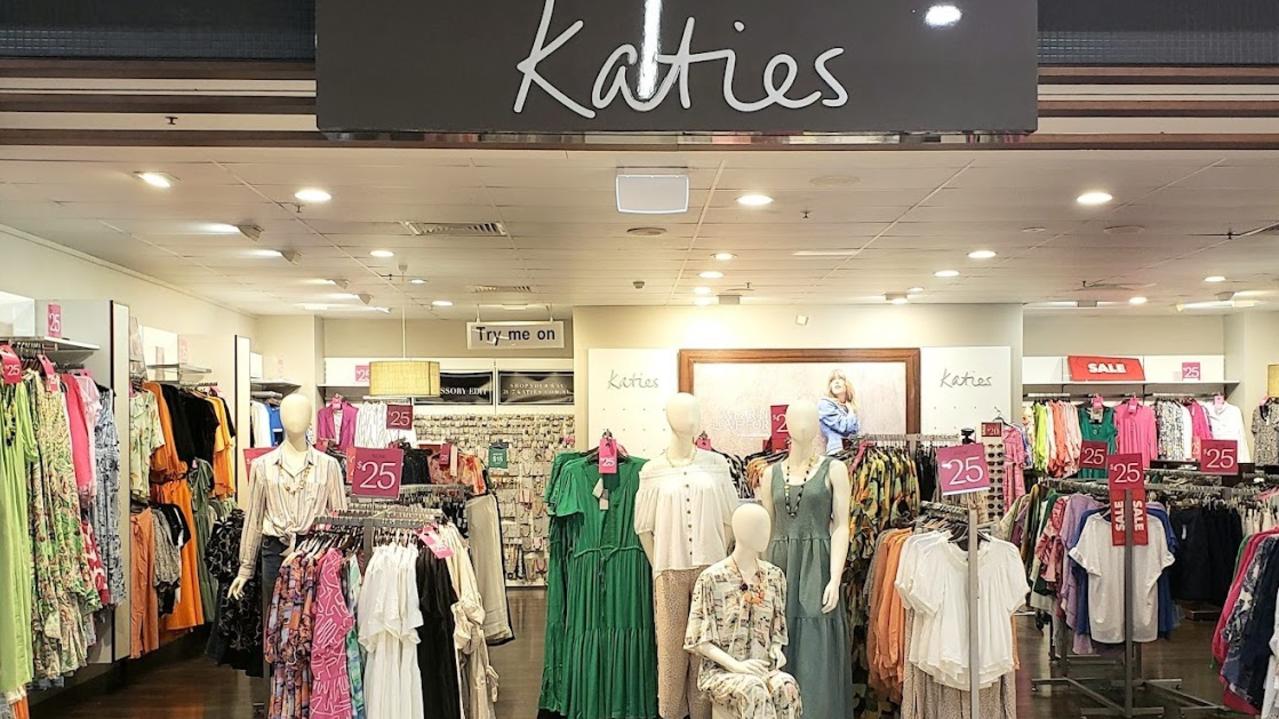 All Katies stores across Australia will shut in January following its parent company entering into voluntary administration in October. Picture: Supplied.