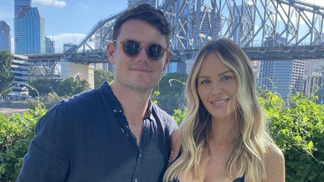 Lachie and Jules Neale are expecting their first daughter soon.