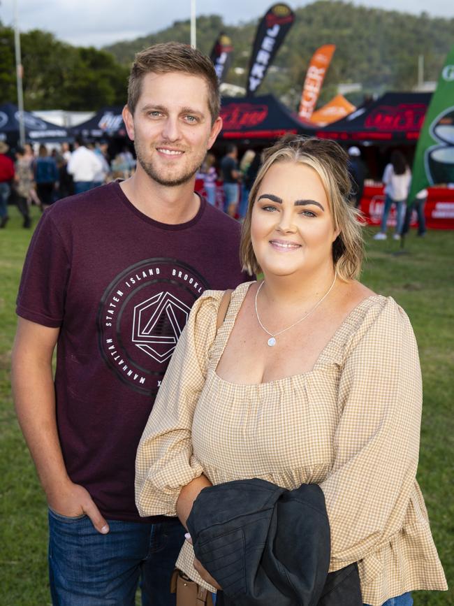 Luke and Alana Kenealy at Meatstock at Toowoomba Showgrounds, Friday, April 8, 2022. Picture: Kevin Farmer