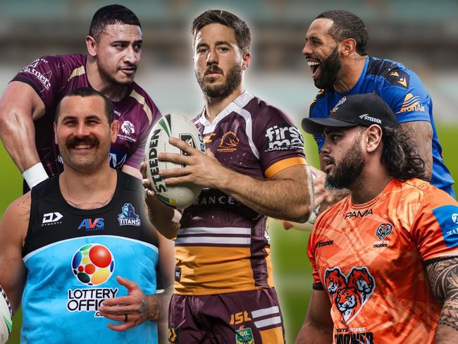 NRL stars in new colours for the 2025 season.