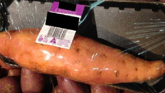 This sweet potato started a petition with more than 250,000 signatures. Picture: Supplied