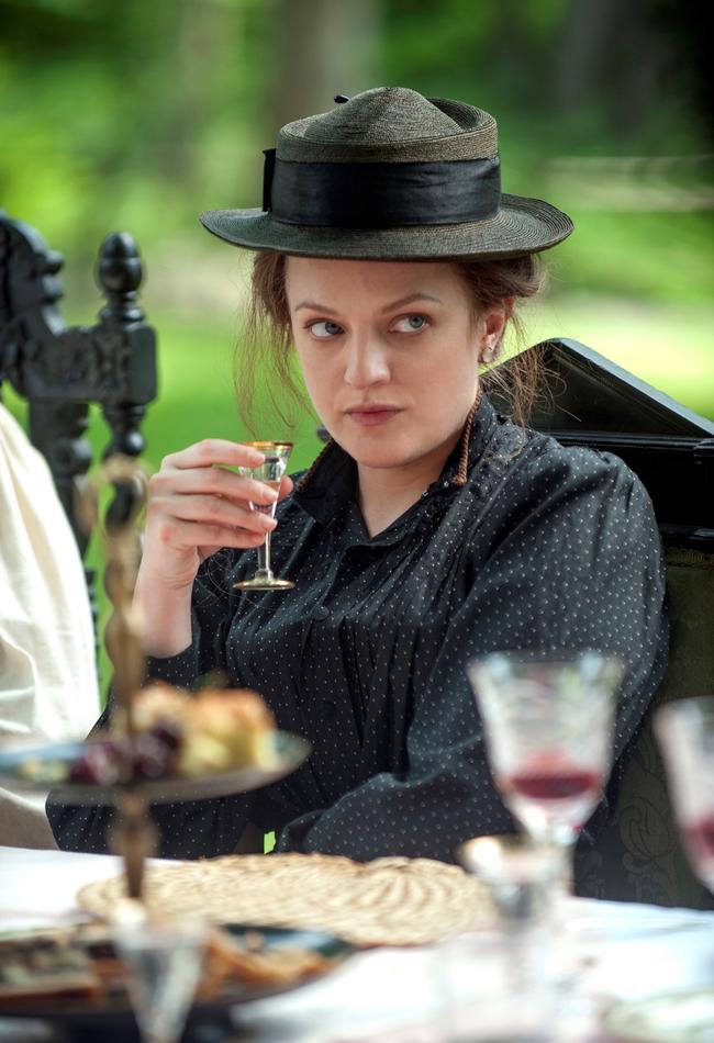 Elisabeth Moss is Masha in a scene from film The Seagull.