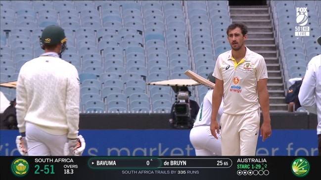 Starc warning: 'Stay in your crease, it's not that hard'