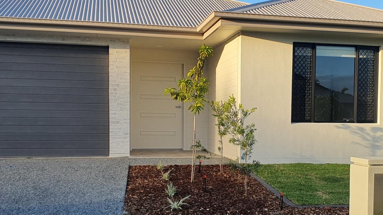 The front of Glenn Ewin’s property which has been sitting vacant for more than six months.