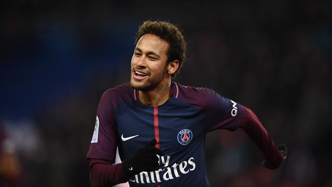 Paris Saint-Germain's Brazilian forward Neymar