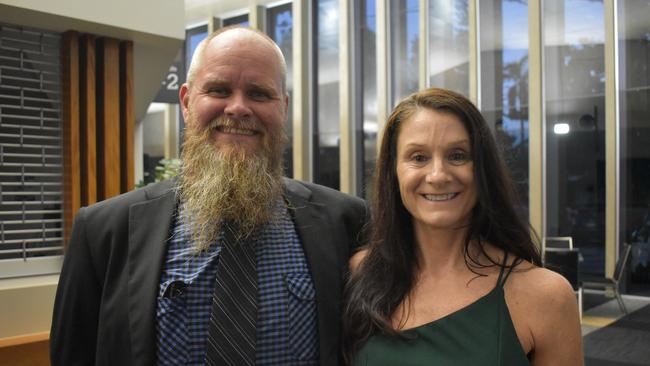Central Queensland Exploration representatives Grant O'Dea and Tracey O'Dea at the 2020 Queensland Mining Awards at the MECC, Mackay, on Wednesday September 23. Picture: Zizi Averill