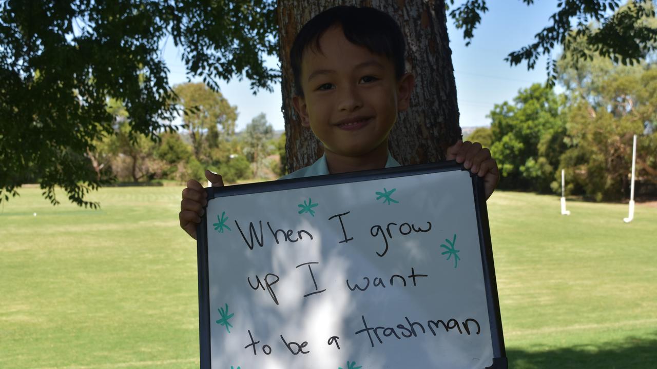 My First Year - Lutheran School Wagga Wagga students say what they would like to be when they grow up. Picture: Sam Turner