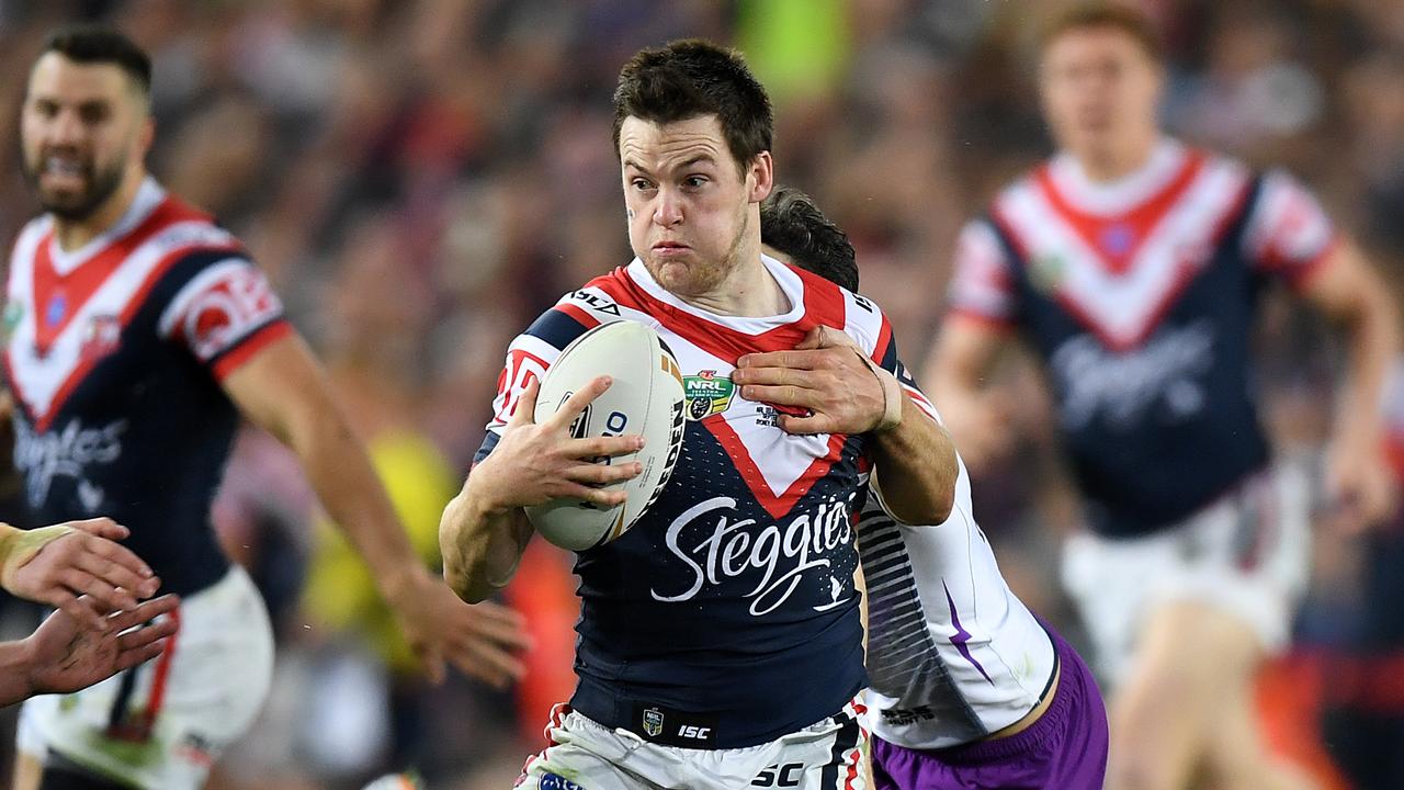 Luke Keary was inspirational for the Roosters. (AAP Image/Joel Carrett)