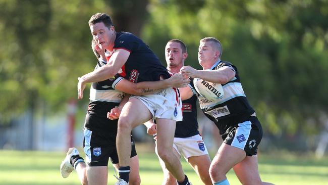 Nathan Dwyer Rugby League Central Coast First Grade round one. Erina Eagles vs Terrigal Sharks at Erina Oval, 13 April 2024.pic Sue Graham