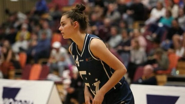 Jaime Gallatly is a must watch player for Maffra. Photo: Basketball Victoria/Supplied.