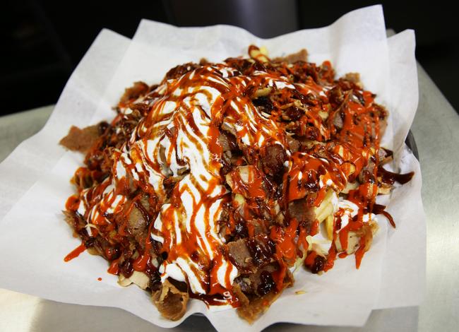 Parramatta’s dining scene has been renowned for street food like the HSP. Picture: Peter Kelly