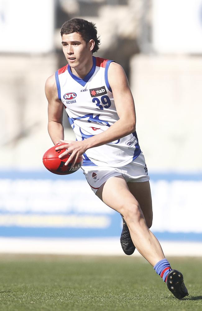 Reef McInnes has the ability to play anywhere. Picture: Daniel Pockett/AFL Photos