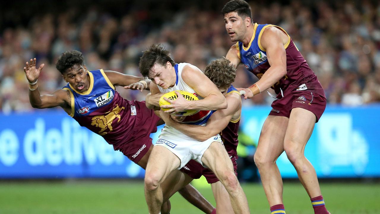 The Lions v Bulldogs clash was a great advert for the AFL.