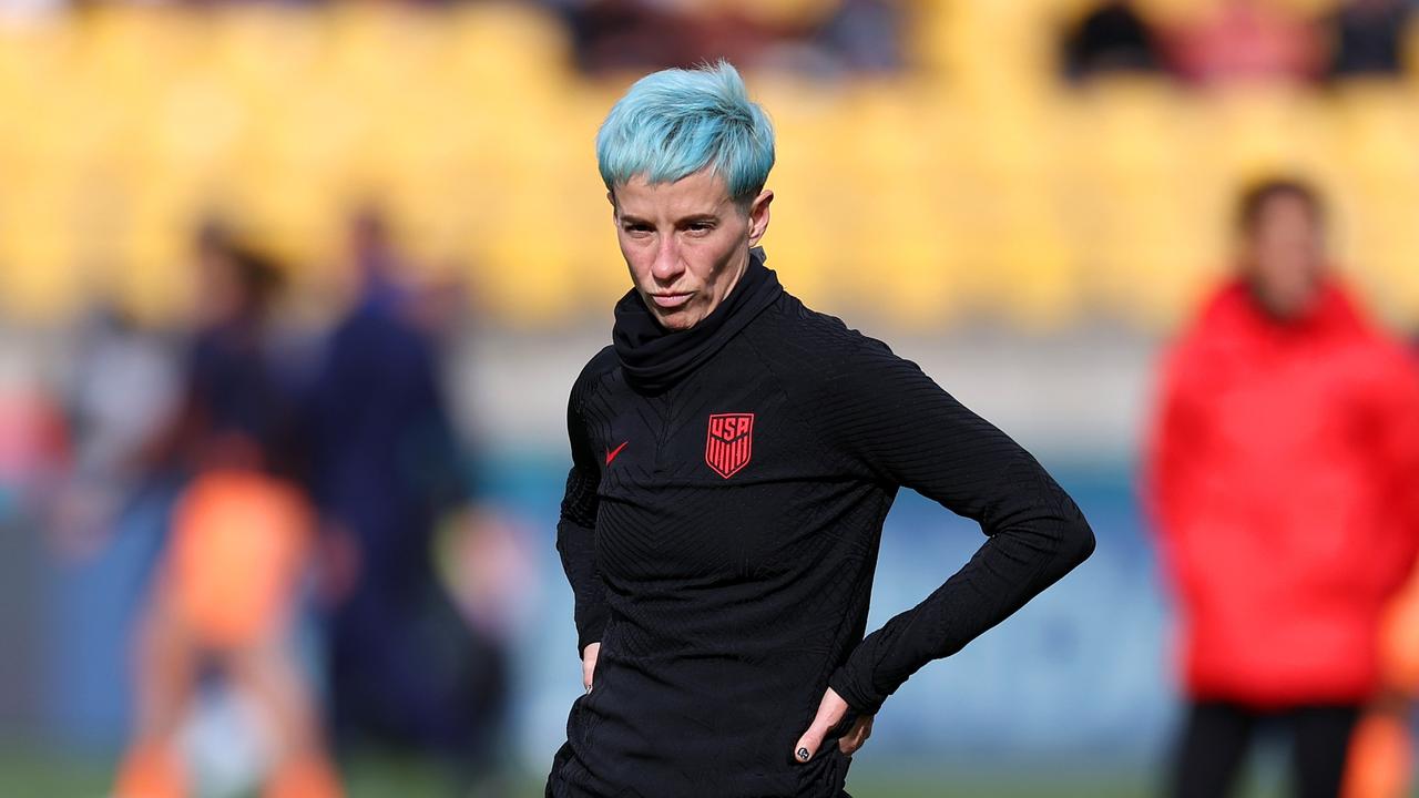 Rapinoe is retiring after the World Cup. (Photo by Buda Mendes/Getty Images)